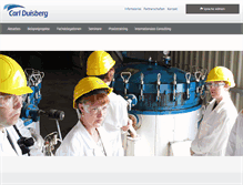 Tablet Screenshot of carl-duisberg-professional-training.com